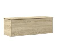 vidaXL Boîte de rangement chêne sonoma 102x35x35 cm bois d'ingénierie