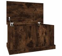 vidaXL Boîte de rangement chêne fumé 70x40x38 cm bois d'ingénierie 816509
