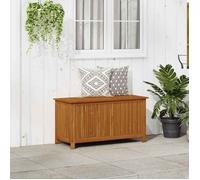vidaXL Boîte de rangement de jardin 113x50x58 cm Bois d'acacia solide