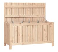 Vidaxl Boîte De Rangement De Jardin 115x49x60 Cm Bois Massif De Pin
