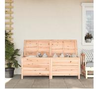 vidaXL Boîte de rangement de jardin 150x50x56,5 cm bois massif sapin 364756