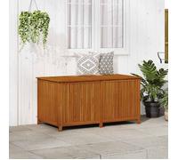 Bois d'Acacia Solide Boîte de Rangement de Jardin 150x80x75 cm Banc vidaXL