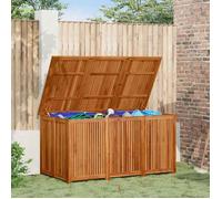 Vidaxl Boîte De Rangement De Jardin 150x80x75 Cm Bois Massif D'acacia