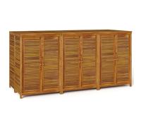 Vidaxl Boîte De Rangement De Jardin 210x87x104 Cm Bois Massif D'acacia