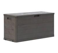 Vidaxl Boîte De Rangement De Jardin 280 L Marron