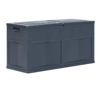 Vidaxl Boîte De Rangement De Jardin 320 L Noir