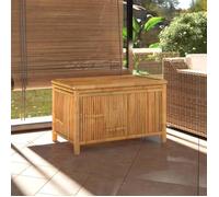 vidaXL Boîte de rangement de jardin 90x52x55 cm Bambou Extérieur 319875