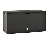 vidaXL Boîte de Rangement de Jardin Coffre de Stockage Boîte de Stockage Coffre de Rangement Extérieur Patio Terrasse 49446