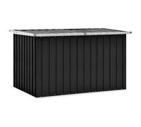 Vidaxl Boîte De Rangement De Jardin Anthracite 149x99x93 Cm