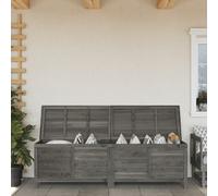 vidaXL Boîte de rangement de jardin anthracite bois massif de sapin, rangement de coussins d'extérieur, boîte de rangement de coussins d'extérieur, boîte de rangement d'extérieur https://www.fnac.com/mp49192478/vidaXL-Boite-de-rangement-de-jardin-anthracite-bois-massif-de-sapin/w-4?oref=bc272705-75b2-d4b3-5d99-b24c1b4dcf86
