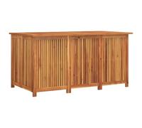Vidaxl Boîte De Rangement De Jardin 150x80x75 Cm Bois Massif D'acacia