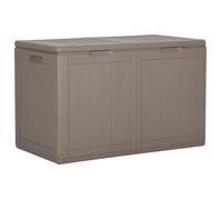 vidaXL Boîte de Rangement de Jardin Coffre à Outils Coffre de Rangement Caisse de Rangement Extérieur Patio Terrasse 180 L 151231