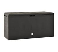 vidaXL Boîte de Rangement de Jardin Coffre de Stockage Boîte de Stockage Coffre de Rangement Extérieur Patio Terrasse 49446