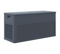 Boîte de rangement de jardin 320 L Anthracite