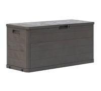 vidaXL Boîte de Rangement de Jardin, Coffre de Stockage, Outils de Jardinage, Organisateur de Terrasse Patio Arrière-cour 45687