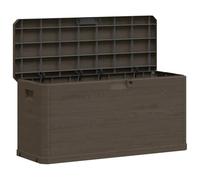 vidaXL Boîte de Rangement de Jardin, Coffre de Stockage, Outils de Jardinage, Organisateur de Terrasse Patio Arrière-cour 45687