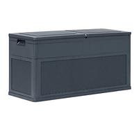 vidaXL Boîte de rangement de jardin 320 L Anthracite