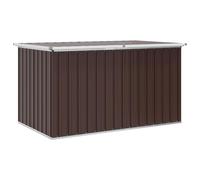 vidaXL Boîte de rangement de jardin Marron 171x99x93 cm