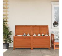 Vidaxl Boîte De Rangement De Jardin Marron Bois Massif De Sapin
