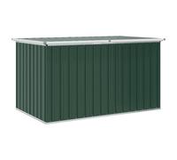 vidaXL Boîte de Rangement de Jardin, Coffre de Stockage, Outils de Jardinage, Organisateur de Terrasse Patio Arrière-Cour Extérieur, Vert