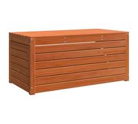 vidaXL Boîte de Rangement Extérieure rectangulaire de Jardin - Conteneur Utilitaire pour Outils et équipements en Bois de pin