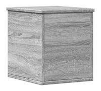 vidaXL Boîte de rangement Sonoma gris 30x35x35 cm bois d'ingénierie