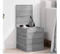 vidaXL Boîte de rangement Sonoma gris 30x35x35 cm bois d'ingénierie