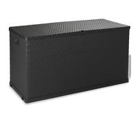 vidaXL Boîte de rangement de jardin Anthracite 120x56x63 cm 43711