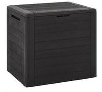 vidaXL Boîte de stockage de jardin Marron 58,5x46x55 cm Polypropylène 152194 Marron G