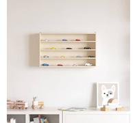 vidaXL Boîte d'Exposition en Bois Marron 60 x 8,5 x 37 cm Contreplaqué