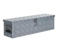 vidaXL Boîte en aluminium 80,5 x 22 x 22 cm Argenté
