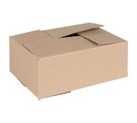 Vidaxl Boîte Pliante 50 Pcs 25x17,5x10 Cm Carton