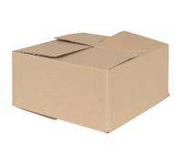 vidaXL Boîte Pliante 50 pcs 30x30x15 cm Carton