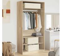 vidaXL Boîtes de rangement 2 pcs. tissu 50x30x25 cm crème