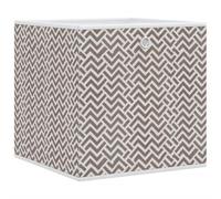 vidaXL Boîtes de Rangement Pliables 4 pcs 32x32x32 cm Tissu intissé, Cube de Rangement, boîte de Rangement Pliante, bac de Rangement Pliable