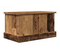 vidaXL Boîtes de rangement vieux bois 30x50x28 cm bois d'ingénierie