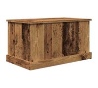 vidaXL Boîte de rangement Vieux Bois 70x40x38 cm Bois d'ingénierie