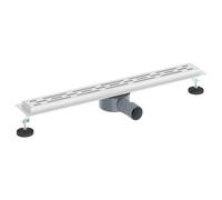 vidaXL Bonde de douche à 362 degrés avec design de ligne Argenté 70 cm