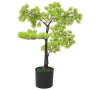 vidaXL Bonsaï de cyprès artificiel avec pot 60 cm Vert Vert