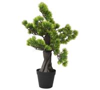 vidaXL Bonsaï de pin artificiel avec pot 60 cm Vert Vert