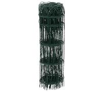 vidaXL Bordure de Jardin 25x0,65 m Vert Fil de Métal Clôture de Jardin Pelouse