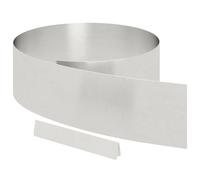 vidaXL Bordure de Pelouse 4 pcs Argent 450 x 0,05 x 15 cm, Jardin et terrasse, Bordures Modernes pour espaces extérieurs, clôture pour Plantes, Style élégant de Jardin, décor de Paysage