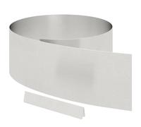 vidaXL Bordure de Pelouse Argent 450 x 0,05 x 15 cm Acier Inoxydable, Jardin et terrasse, Bordures Modernes pour espaces extérieurs, clôture pour Plantes, Style élégant de Jardin, décor de Paysage