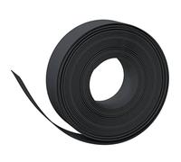 vidaXL Bordure de Jardin Noir 10 m 15 cm polyéthylène