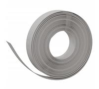 vidaXL Bordure de jardin Gris 10 m 10 cm polyéthylène 154393