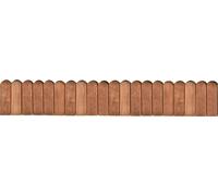 vidaXL Bordure de parterre 2 pcs. 120 cm Bois de pin imprégné