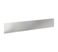 vidaXL Bordure de Pelouse 10 pcs 100 x 18 cm Acier Argenté,