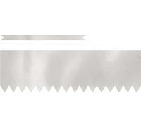 vidaXL Bordure de pelouse 10 pcs Argent 100 x 0,5 x 30 cm Acier inoxydable