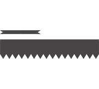 vidaXL Bordure de pelouse 30 pcs Noir 100 x 0.5 x 20 cm Acier