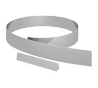 vidaXL Bordure de Pelouse 4 pcs Argent 450 x 0,05 x 15 cm, Jardin et terrasse, Bordures Modernes pour espaces extérieurs, clôture pour Plantes, Style élégant de Jardin, décor de Paysage